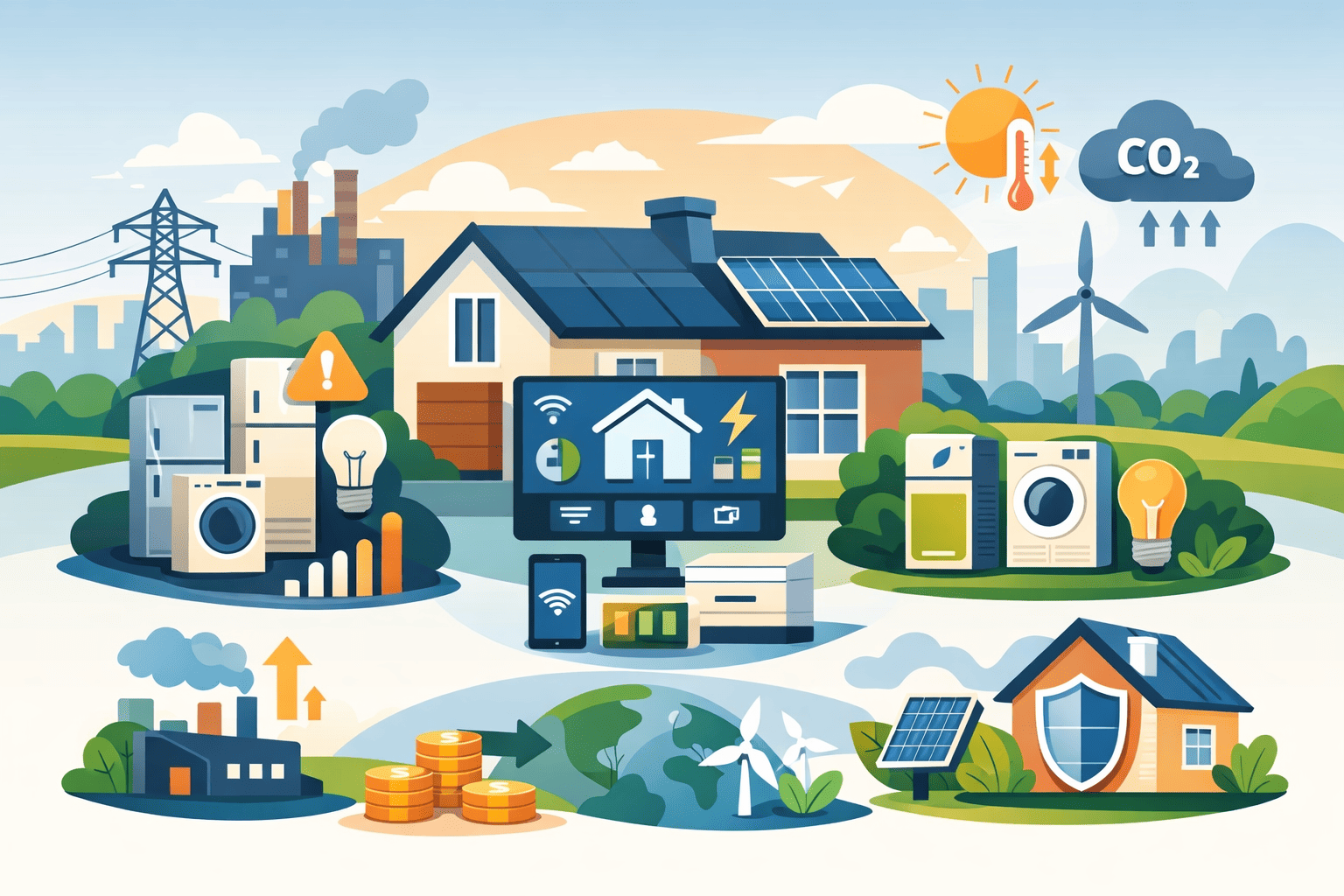 مستقبل الطاقة المنزلية: ما يمكن توقعه لترشيد الاستهلاك